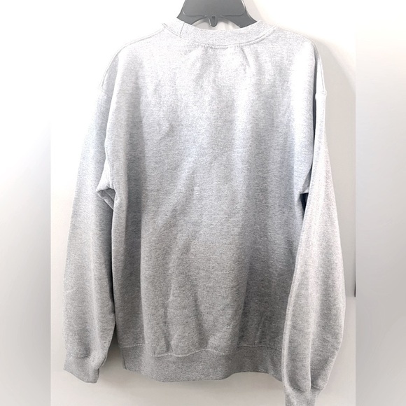 Disney Mickey Mouse Hoodie Sweatshirt Womens Long Sleeve Pullover Grey - Picture 6 of 6